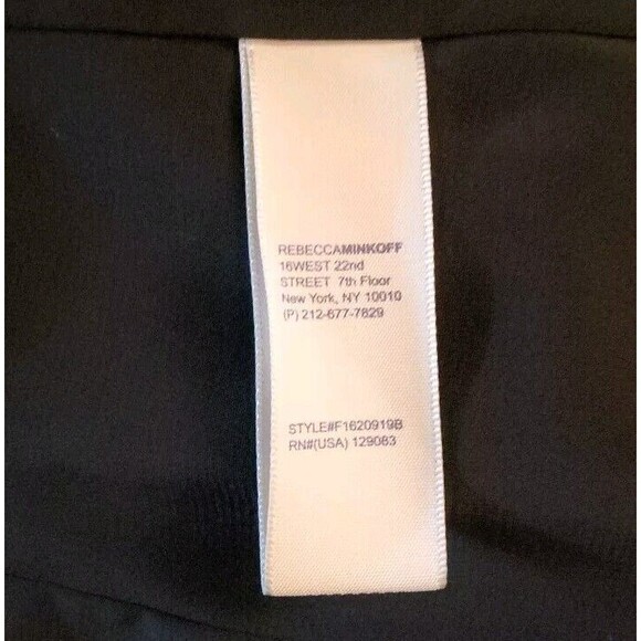 Rebecca Minkoff Sz 4 Nevins Purple Confetti Tweed Look Military Style Blazer - Picture 10 of 11